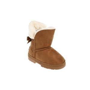 Bebe girls fold-over boots